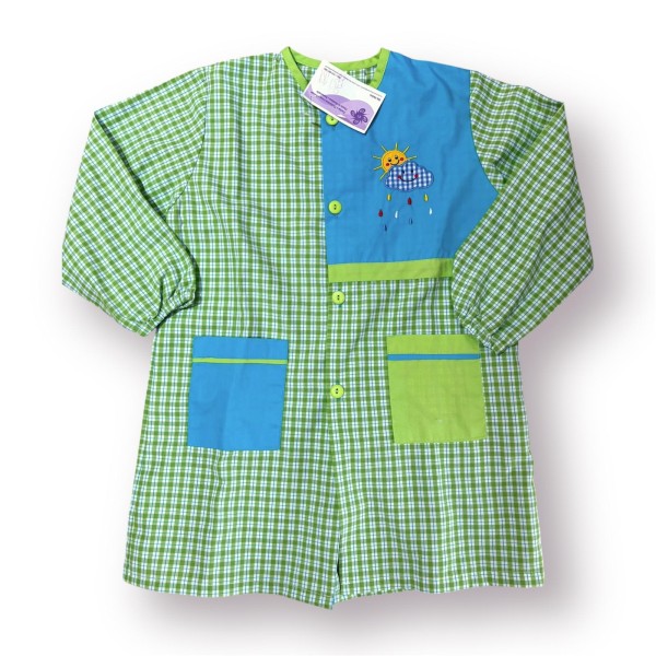 Tablier enfant "Soleil et Nuage"