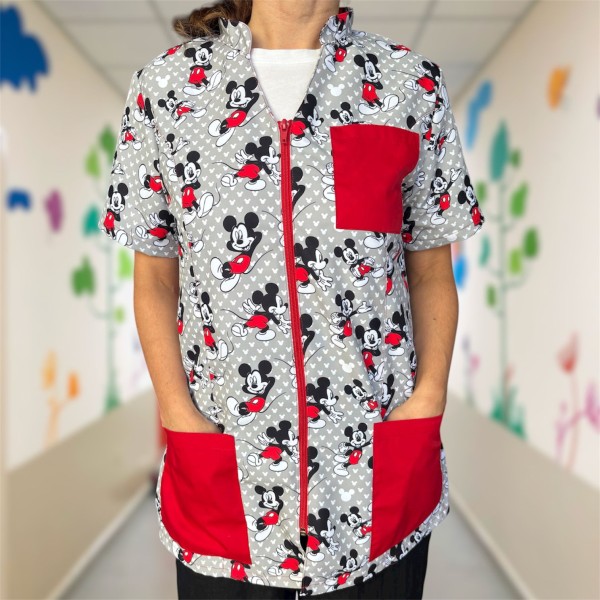 Tunique avec fermeture "Mickey"