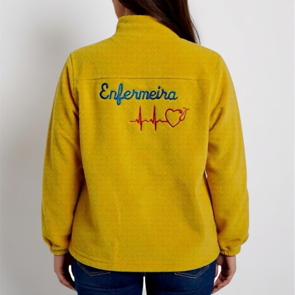Veste polaire brodée infirmière C