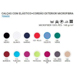 cores disponiveis