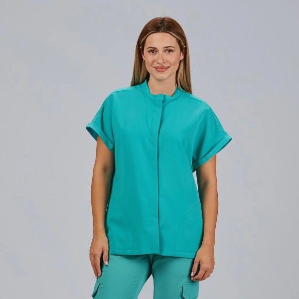Túnica Azul Turquesa "DÉBORA"