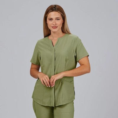 Olive Green Tunic "DULCINEA"