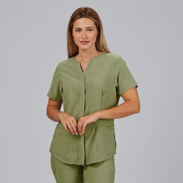 Olive Green Tunic "DULCINEA"